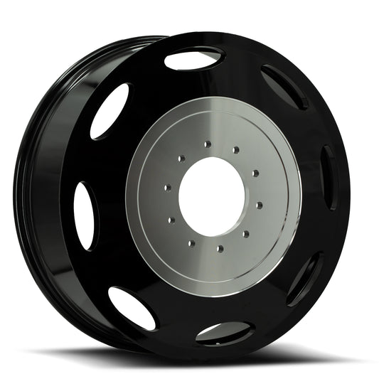 XF Off-Road Dually Inner 22x8.25 10x225 +115 Cb 170.1 Gloss Black