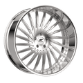 Amani Forged CULTURA-L 22x9 Pocketed 5x blank +15 Cb 73.1 Brush Center Chrome Lip Standard Cap Flat