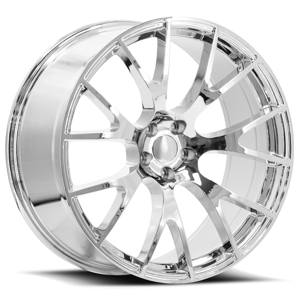 O.E. Revolution Dg-05 22X10 5X115 +18 Cb 71.5 Chrome