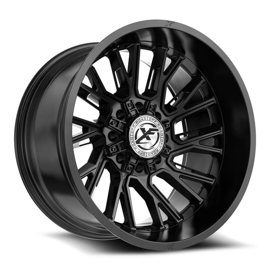 XF Off-Road XF-230 22x12 8x Blank -44 Cb 125.2 Satin Black