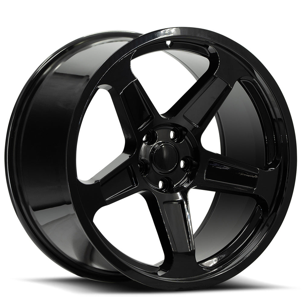 O.E. Revolution D-12 20X10.5 5X115 +25 Cb 71.5 Gloss Black