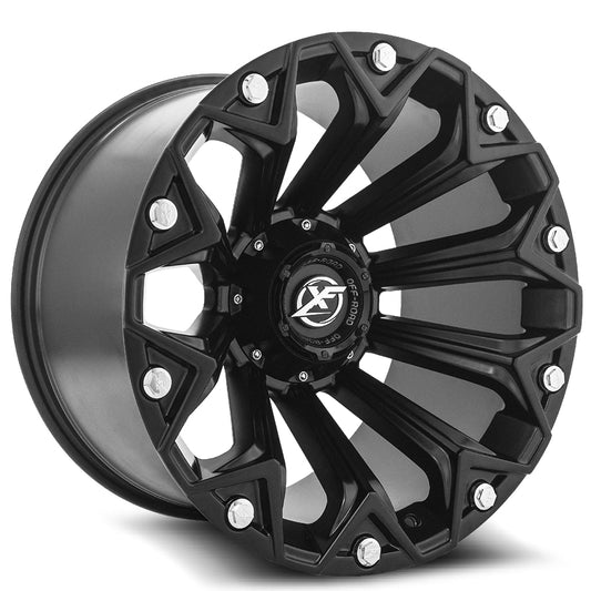 Xf Off-Road Xf-212 20X12 6X135 6X139.7 -44 Cb 108 Satin Black