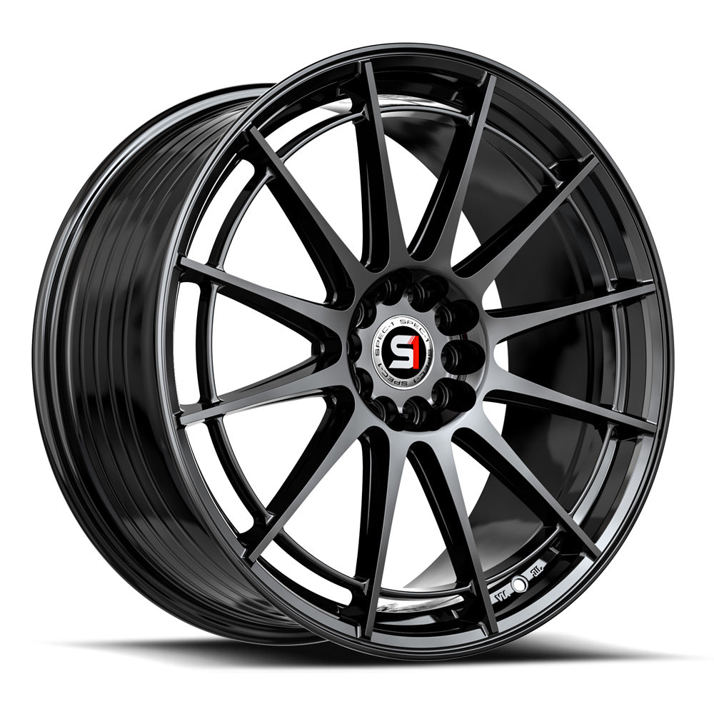 Spec-1 SP-64 20X9.0 5x112 5x114.3 +38 Cb 73.1 Gloss Black