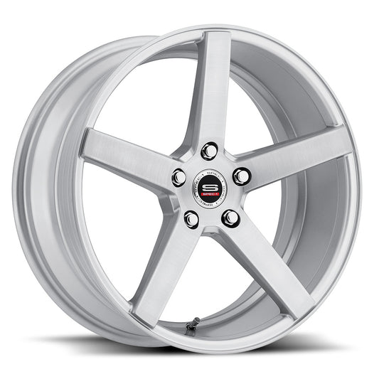 Spec-1 SP-36 20x9.5 5x Blank +42 Cb 73.1 Silver & Brushed (PCD Range 5x100-120)