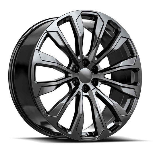 OE. Revolution G-31 24X10 6X139.7 +31 Cb 78.1 Gloss Black