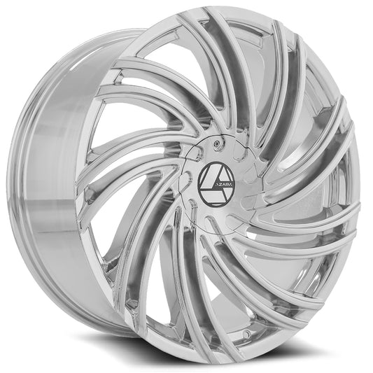 Azara Aza-514 22X8.5 5X114.3 5X120 +38 Cb 74.1 Chrome