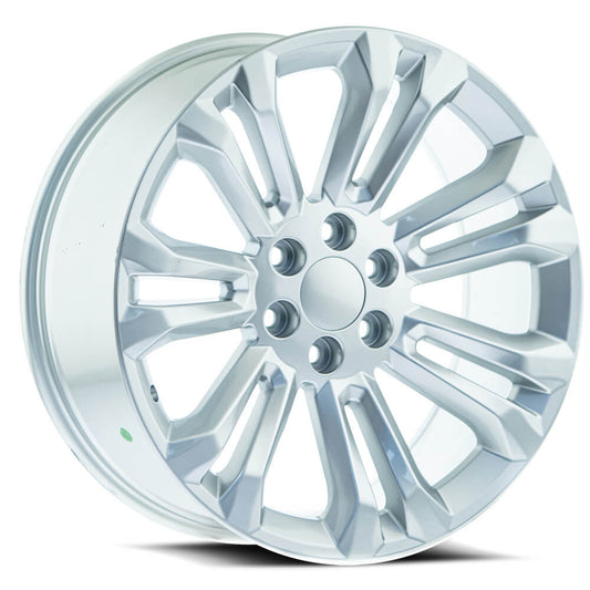 O.E. Revolution 158 22X9 6X139.7 +24 Cb 78.1 Full Silver
