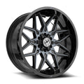 XF Off-Road XF-238 20x9 6x135 6x139.7 0 Cb 106.4 Gloss Black & Machined Titanium Double Dark Tint