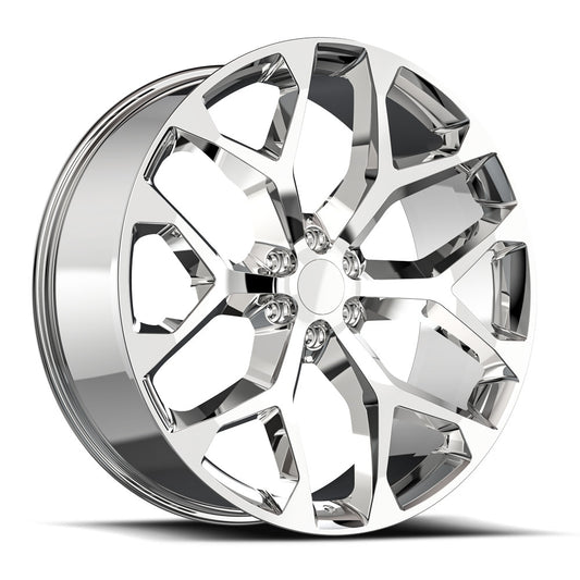 OE. Revolution G-09 22X9 Blank +24 Cb 78.1 Nano Chrome (Can only be drilled to 6x135 or 6x139.7)