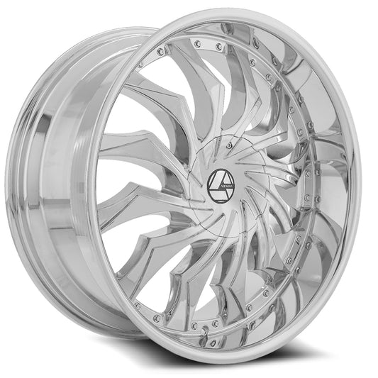 Azara Aza-515 22X9.5 6X135 6X139.7 +25 Cb 108 Chrome