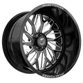 Amani BALTA-L 24x14 8x blank -76 Cb 125.2 Gloss Black & Milled