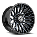XF Off-Road XF-237 26x12 8x165.1 8x170 -44 Cb 125.2 Gloss Black & Machined Titanium Double Dark Tint
