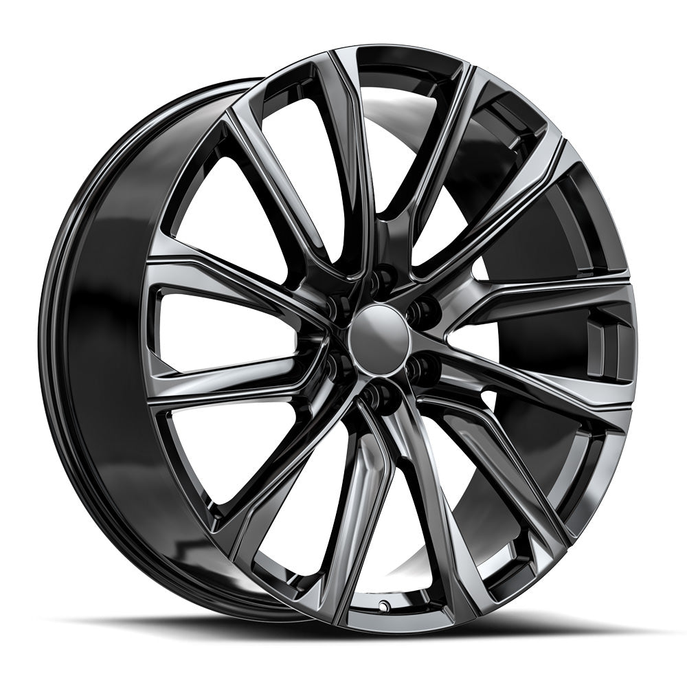 OE. Revolution CAD-34 26x10 6X139.7 +28 Cb 78.1 Gloss Black