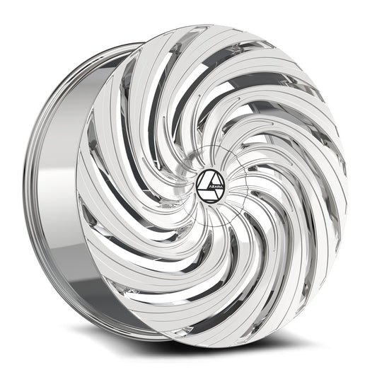Azara AZA-535 24x9 5x 6x Blank +15 Cb 78.1 Nano Chrome (PCD Range 5x/6x100-127)