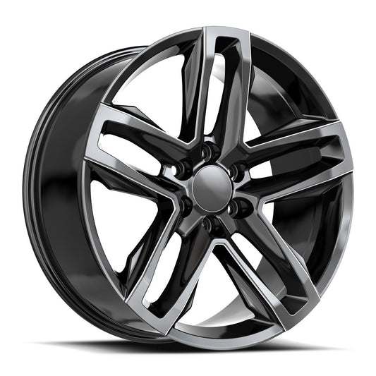 OE. Revolution C-24 24X10 6X139.7 +30 Cb 78.1 Gloss Black & Milled