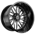 Amani DIRECTO-L 26x14 6x blank -76 Cb 78.1 Gloss Black & Milled
