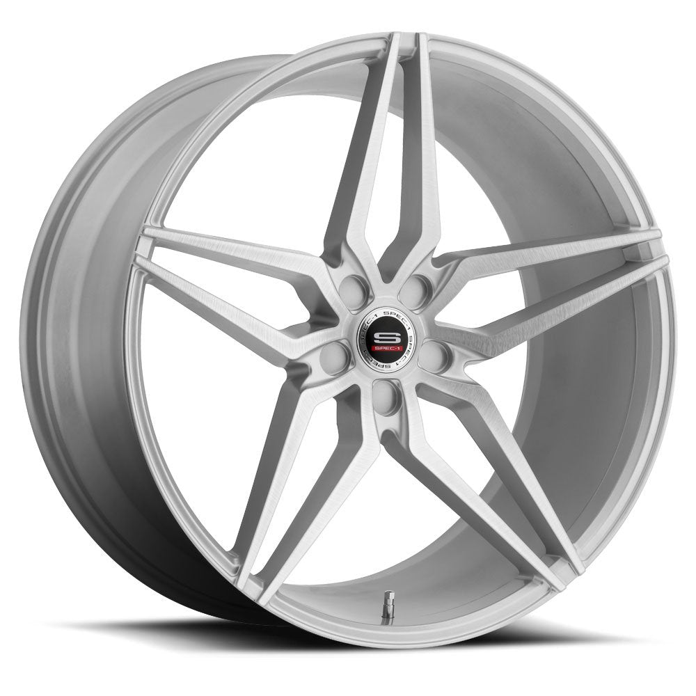 Spec-1 SPM-81 20x10.5 5x Blank +42 Cb 73.1 Silver & Brushed