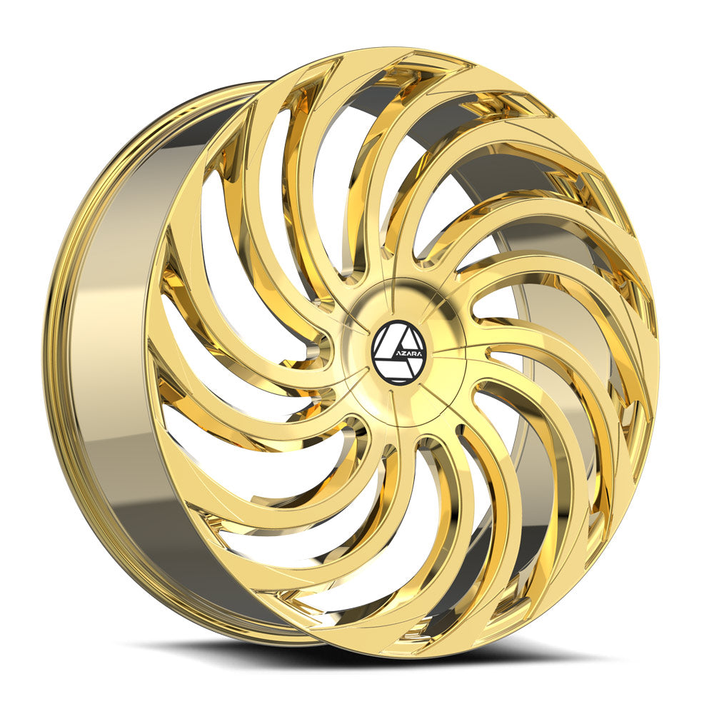 Azara AZA-534 20x8.5 5x112 5x114.3 +35 Cb 74.1 Nano Gold