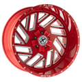Xfx Flow Xfx-304 22X12 5X139.7 5X150 -44 Cb 110.3 Red & Milled