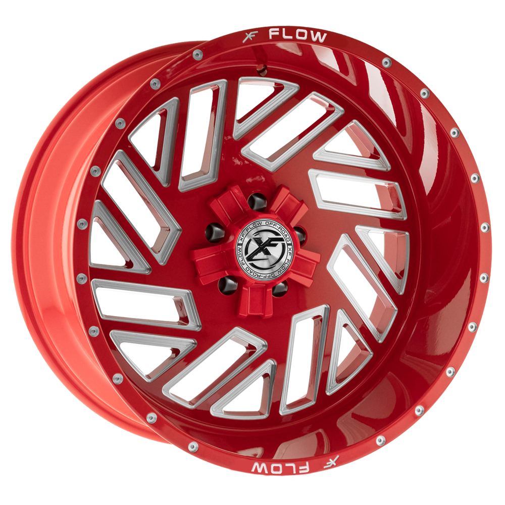 Xfx Flow Xfx-304 22X12 5X139.7 5X150 -44 Cb 110.3 Red & Milled