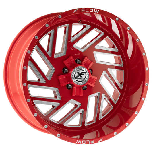 Xfx Flow Xfx-304 22X12 5X139.7 5X150 -44 Cb 110.3 Red & Milled