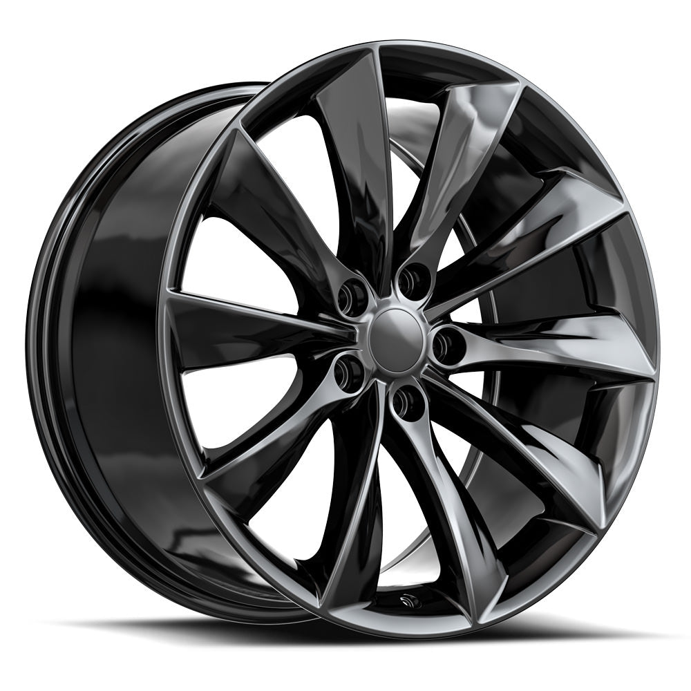 OE. Revolution TS-1 20X8.5 5X114.3 +35 Cb 64.1 Gloss Black