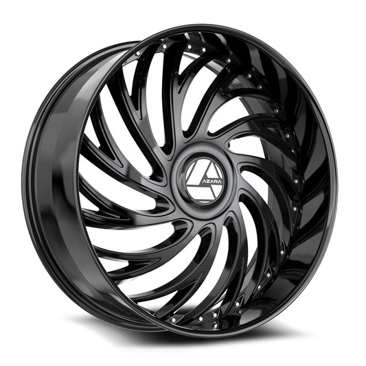Azara AZX-101 30x9.5 6x Blank +15 Cb 78.1 Gloss Black