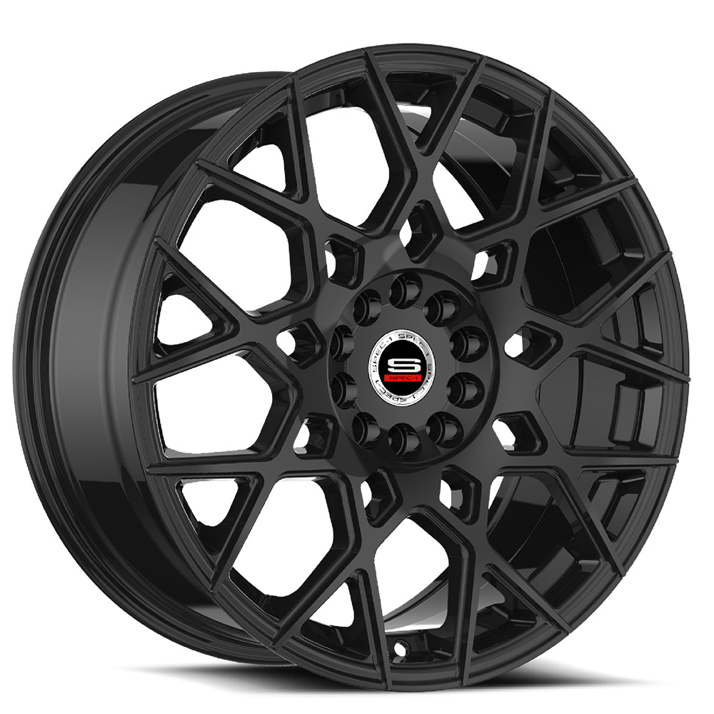 Spec-1 SP-52 18x8 4x100 4x114.3 +38 Cb 73.1 Gloss Black