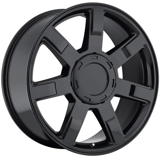 O.E. Revolution 122 24X10 6X139.7 +31 Cb 78.1 Gloss Black