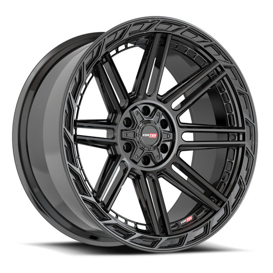 Vortek VRP-501 TURBO 22x10 5x127 5x139.7 -18 Cb 78.1 Gloss Black