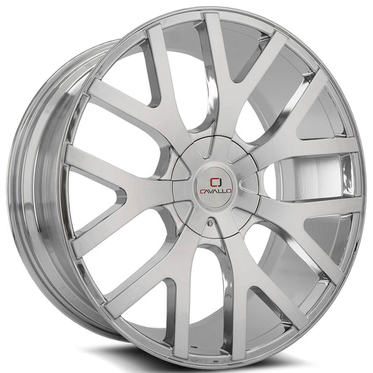 Cavallo Clv-15 18X8 4X100 4X114.3 +35 Cb 74.1 Chrome