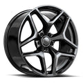OE. Revolution Z28 20X9 5X120 +30 Cb 67 Gloss Black