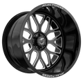 Amani ALLORA 24x12 6x blank -44 Cb 78.1 Gloss Black & Milled
