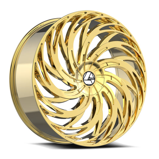 Azara AZA-531 20x8.5 5x114.3 5x120 +35 Cb 74.1 Nano Gold