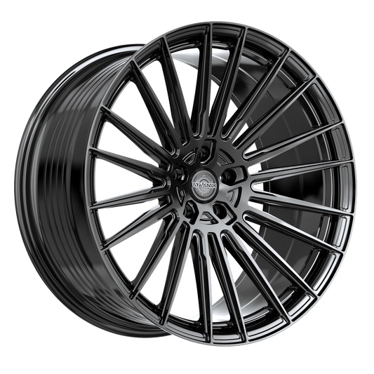 Arvano AV-54 Milan 20x9 5x Blank +15 Cb 66.56 Gloss Black