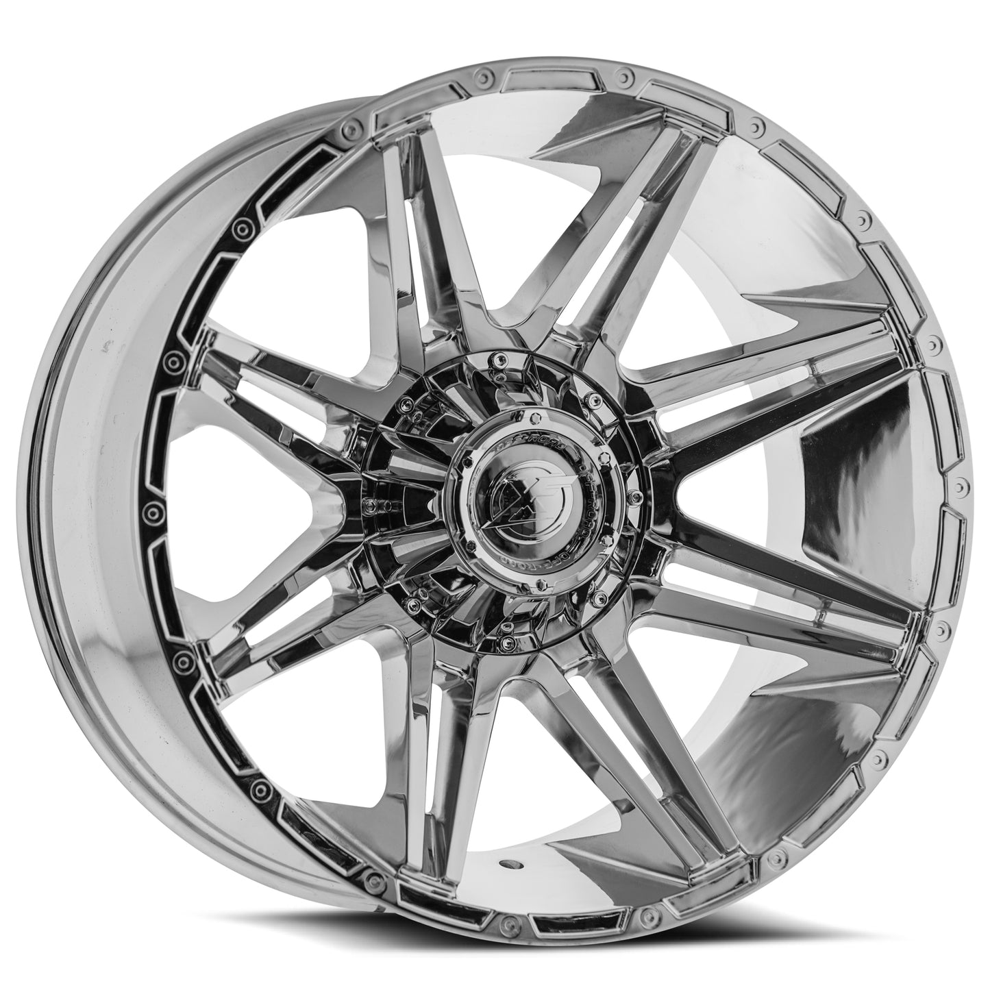 Xf Off-Road Xf-220 22X10 5X127 5X139.7 -24 Cb 78.1 Chrome