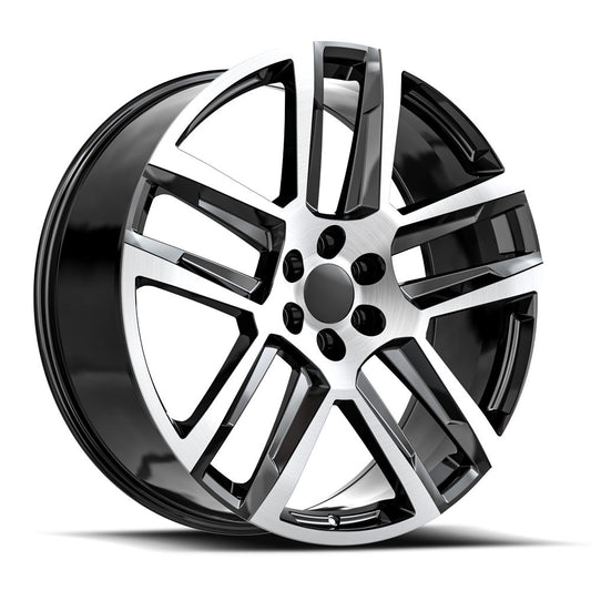 OE. Revolution C-32 26x10 6X139.7 +31 Cb 78.1 Gloss Black & Machined