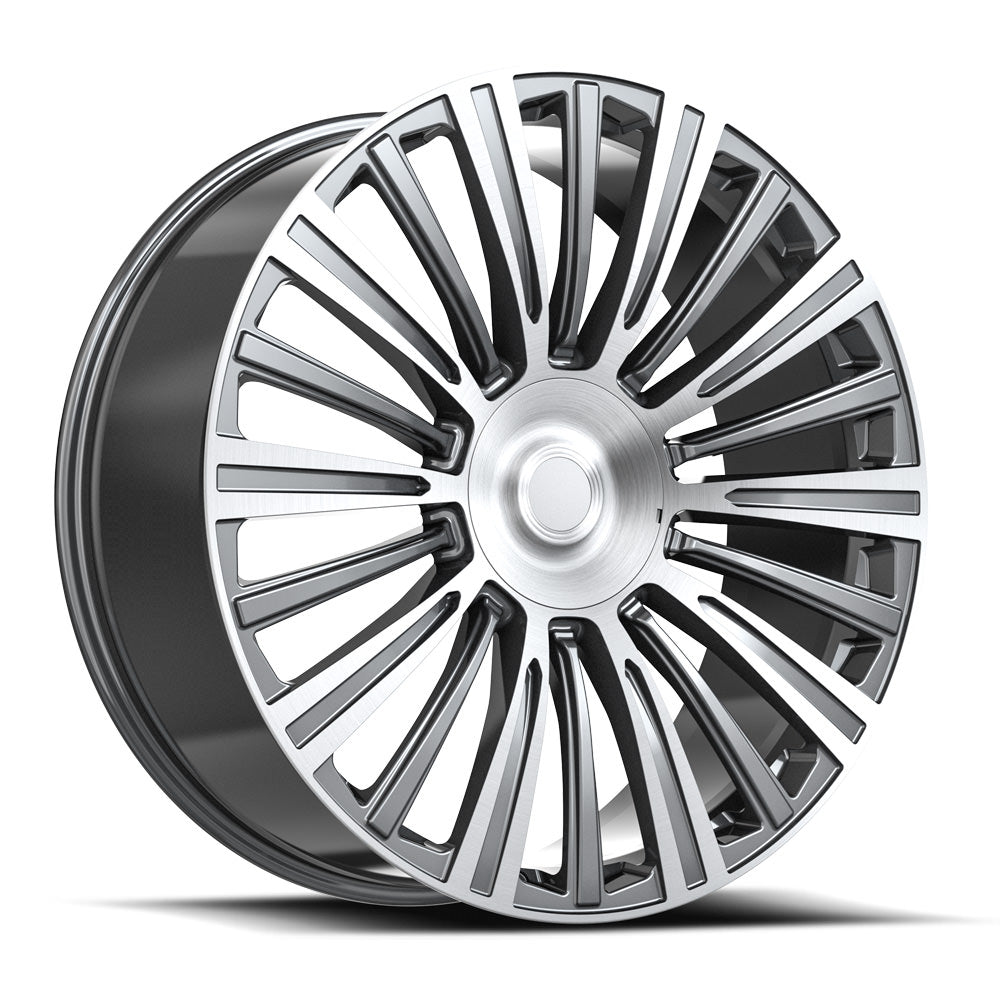 OE. Revolution CAD-35 26X10 6X139.7 +31 Cb 78.1 Gunmetal & Machined