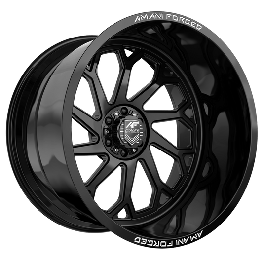 Amani ROGROSSO-R 22x12 8x blank -44 Cb 125.2 Gloss Black