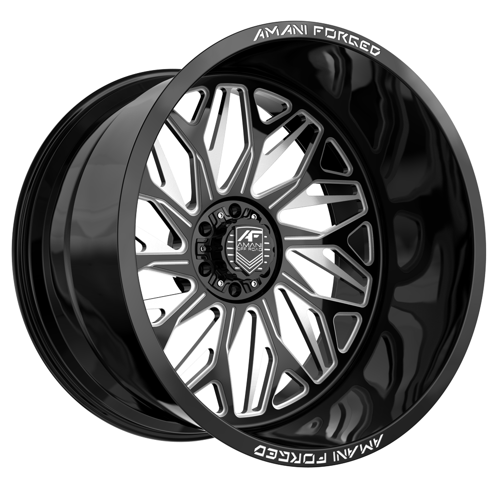 Amani BALTA-L 22x12 8x blank -44 Cb 125.2 Gloss Black & Milled