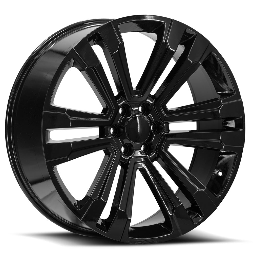 OE. Revolution G-10 28x10 6X139.7 +31 Cb 78.1 Gloss Black