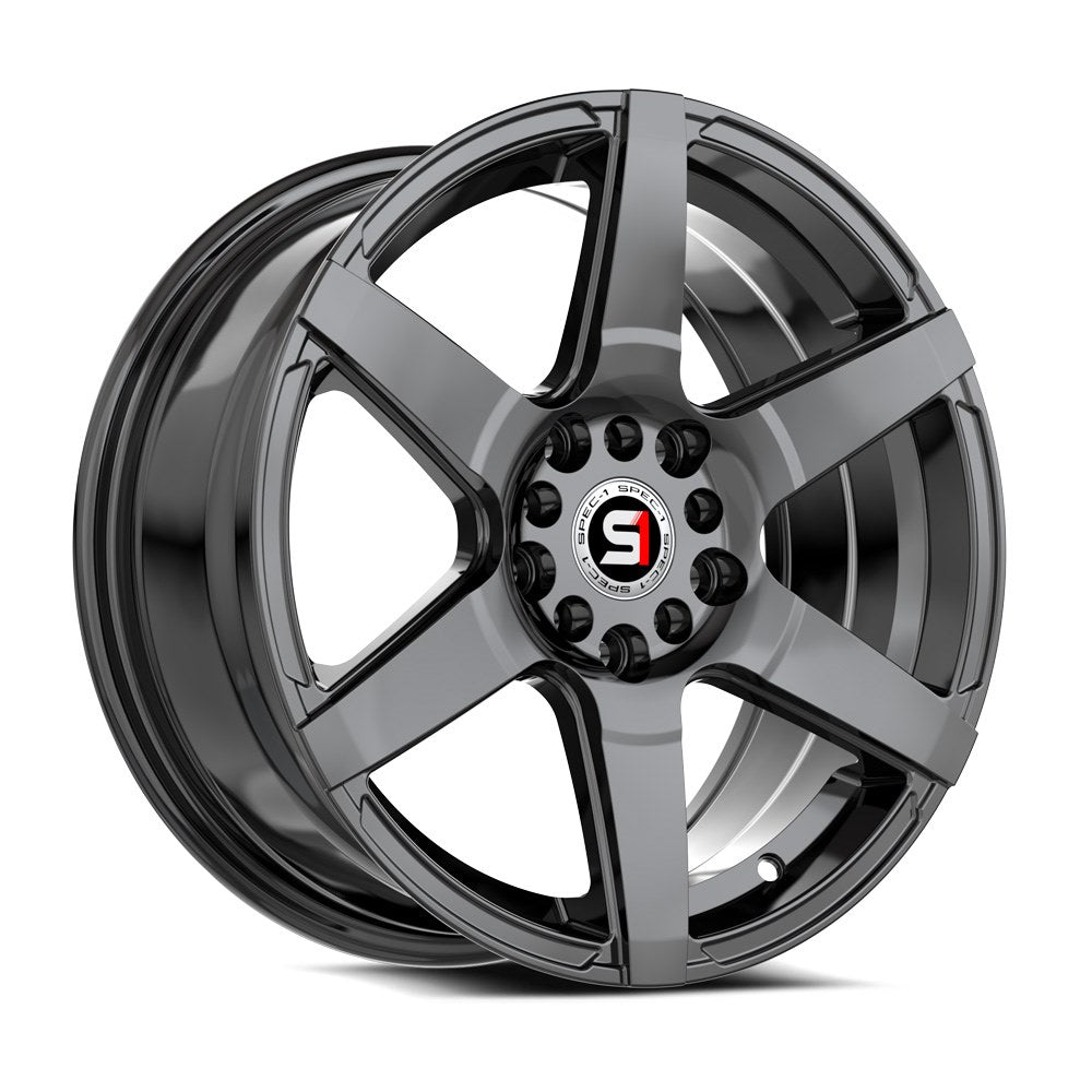 Spec-1 SPT-34 16x7.0 5x100 5x114.3 +30 Cb73.1 Gloss Black