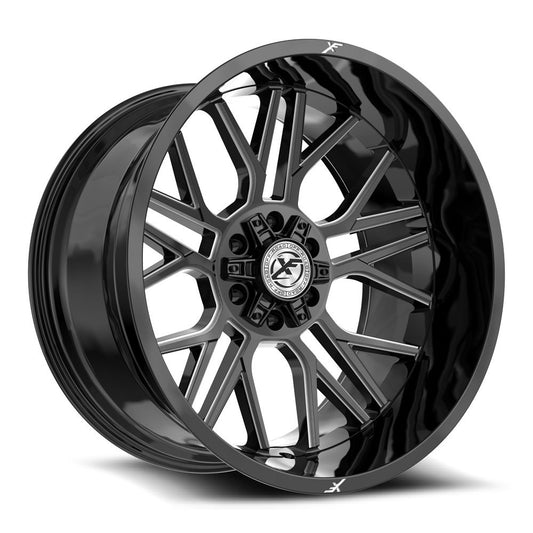 XF Off-Road XF-235 20x9 5x127 5x139.7 +12 Cb 78.1 Gloss Black & Milled