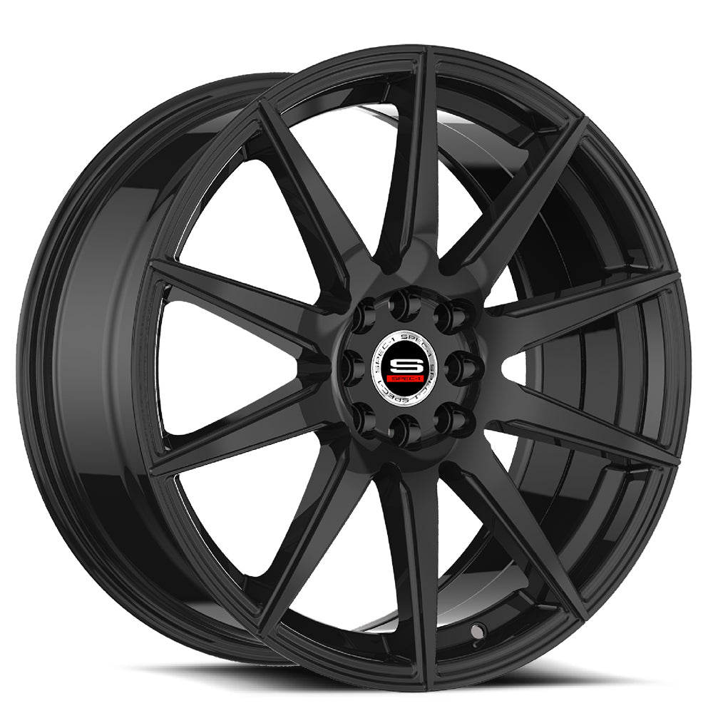 Spec-1 SP-51 17x7.5 5x112 5x114.3 +42 Cb 73.1 Gloss Black