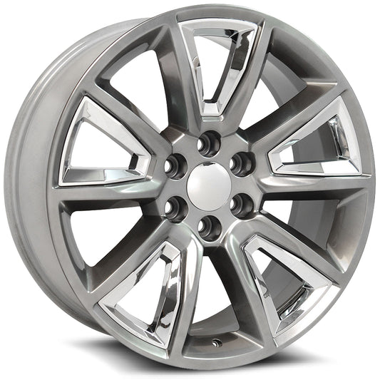 O.E. Revolution C-08 22X9 6X139.7 +31 Cb 78.1 Full Silver