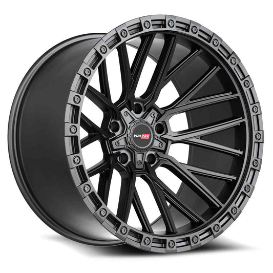 Vortek VRT-608 APOLLO 18x9 5x127 5x139.7 -12 Cb 78.1 Matte Black