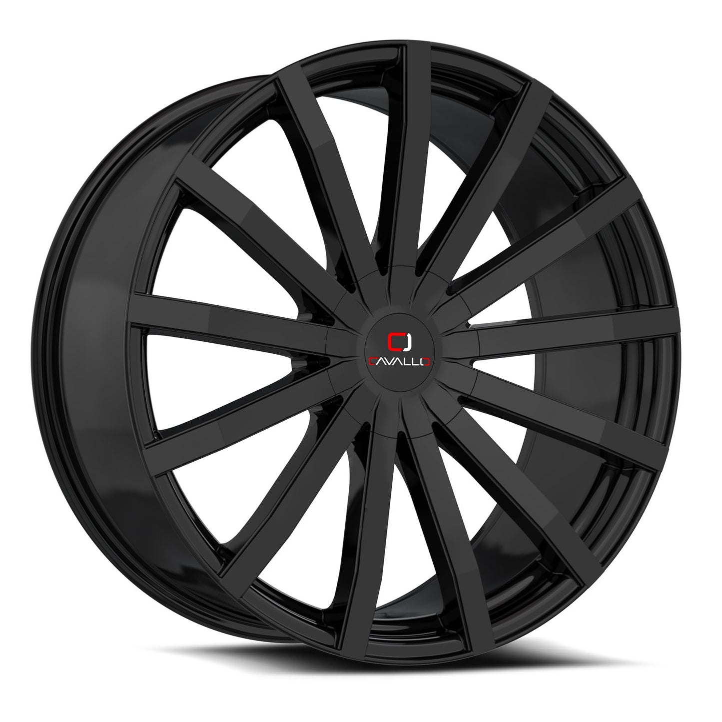 Cavallo CLV-52 26x9.5 6x135 6x139.7 +25 Cb 87.1 Gloss Black