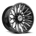 XF Off-Road XF-237 24x12 Blank 8x -44 Cb 125.2 Gloss Black & Milled