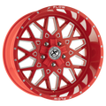 Xfx Flow Xfx-307 22X12 5X139.7 5X150 -44 Cb 110.3 Red & Milled