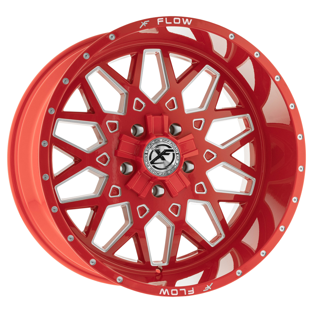 Xfx Flow Xfx-307 22X12 5X139.7 5X150 -44 Cb 110.3 Red & Milled